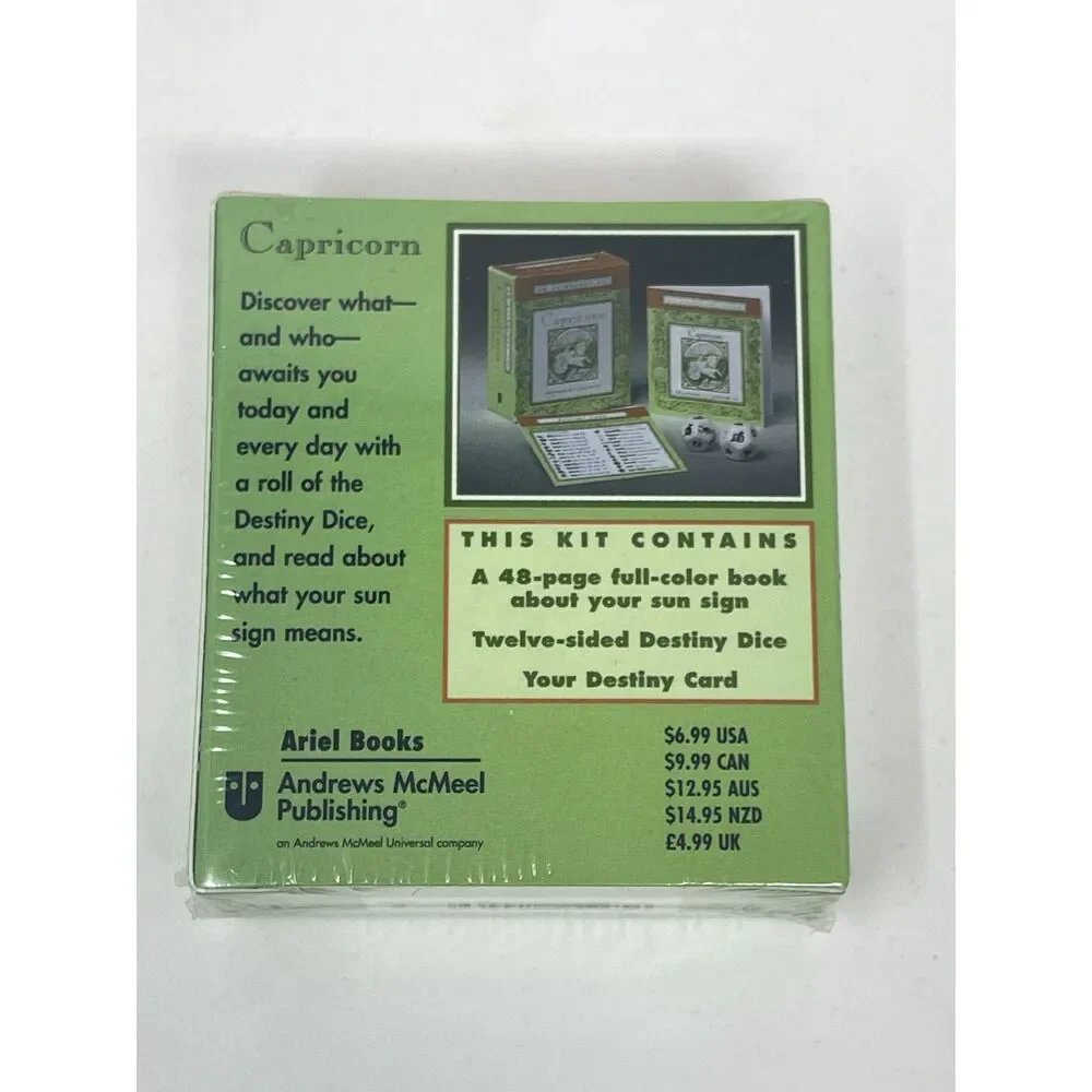 Capricorn ~An Astrology Kit by Ariel Mini Books~Dec. 22 to Jan 20 New In Box